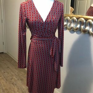 Banana republic wrap dress 🌹